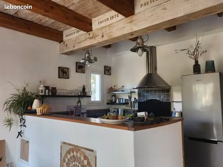 haut de maison f5 meublé 102 m² avec jardin arboré – quartier résidentiel calme ensoleillé