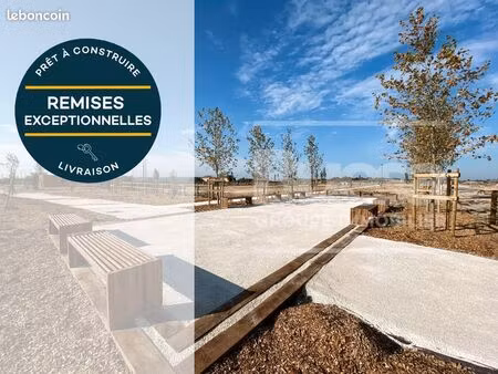 terrain 732 m² prêt à construire vendres 34350