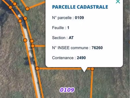petite parcelle terrain agricole