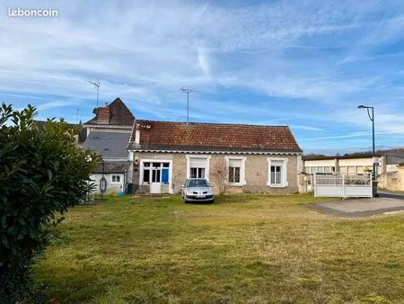 maison de plain-pied 66 m² – centre bourg vernou-sur-brenne - terrain 650 m²