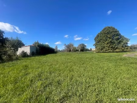 terrain avec permis de construire 3 maisons centre lherm