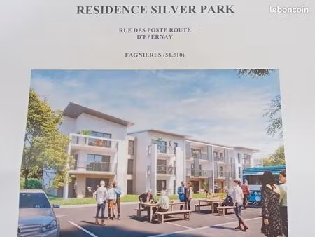 studio résidence silver park fagnières (51 510)