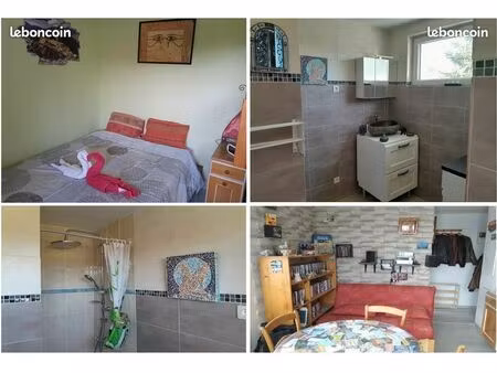 t2 en maison partagée avec terrasse box cave et place de parking