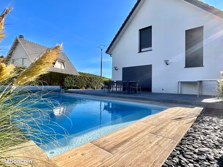 maison contemporaine 6 pièces avec piscine à osenbach