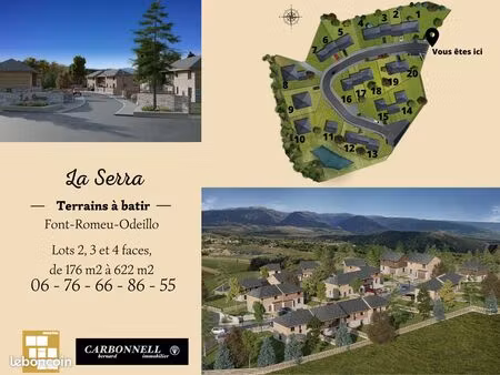 terrains à bâtir font-romeu