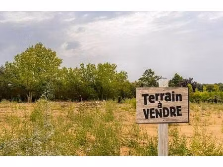 terrain constructible à vendre