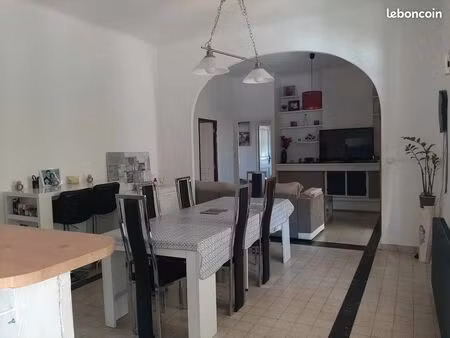 maison 138 m2 - 4 chambres - jardin