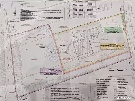 terrain 1029 m² chessy