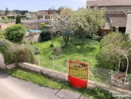 jardin avec piscine et constructible