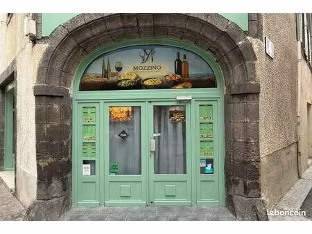 à vendre – fonds de commerce restaurant / bar – clermont-ferrand centre
