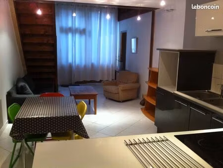 duplex centre ville 70m2 en rez de chaussée