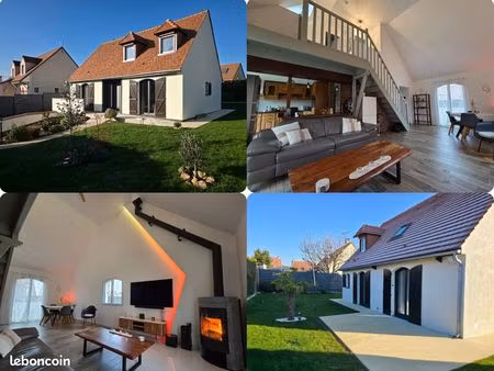 maison individuelle de caractère – 90 m² habitables – terrain arboré de 480 m² – aucune mi