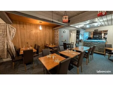 fond de commerce restaurant station de ski