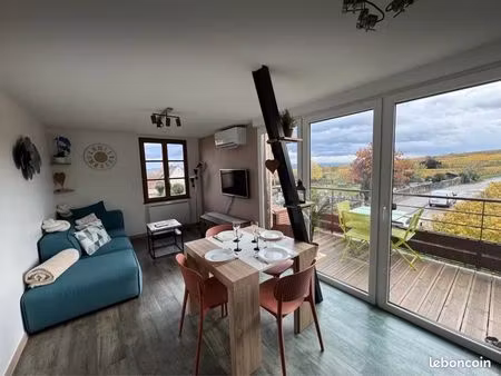 à louer : duplex meublé à riquewihr