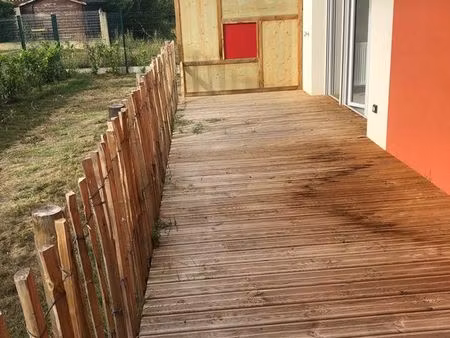 t4 lumineux rdc sans vis à vis - 83 m² avec terrasse – saint-alban (31)