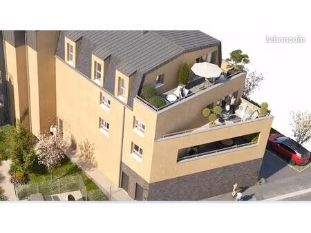 t3 neuf 65m² avec terrasse de 16m² - cœur de ville