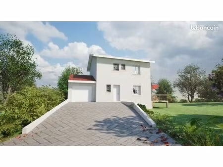 maison 4 pièces-90m²+18m² de garage