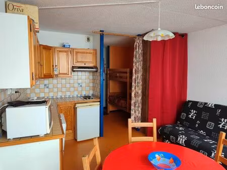 studio à piau engaly face aux pistes