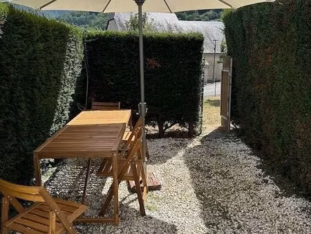 vignec petit chalet mitoyen avec jardin particulier