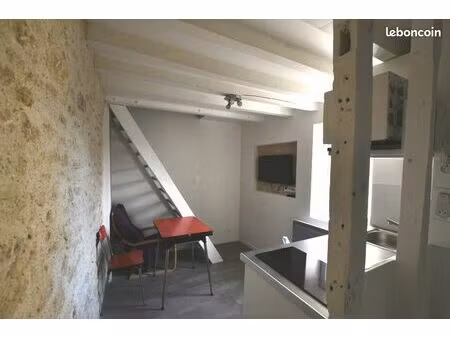 studio en duplex 15 m²