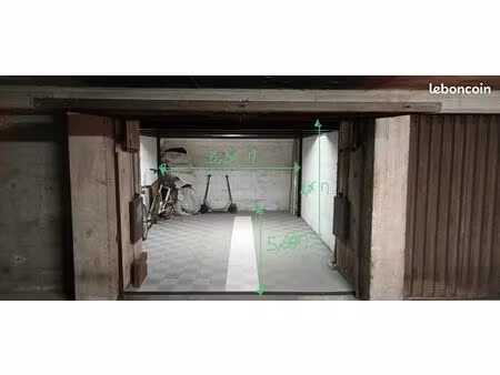 garage + stockage parmelan-triangle d’or