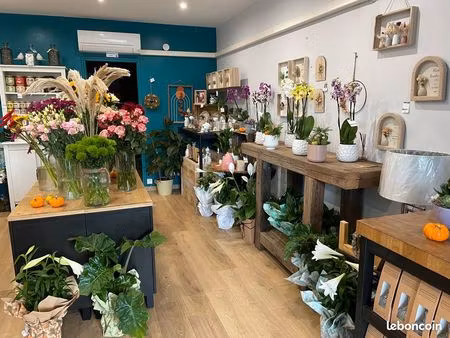 fond de commerce fleuriste