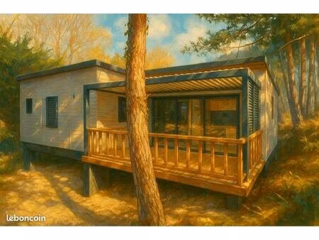 chalet 56m2 parc de loisirs