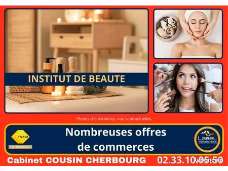 fonds de commerce institut de beauté 60 m²