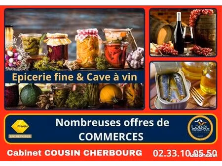 fonds de commerce épicerie fine  caviste 60 m²