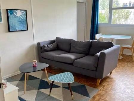 grand t4 meublé - mont saint aignan université - idéal étudiants - 1 chambre disponible