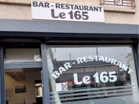 fond de commerce bar-restaurant