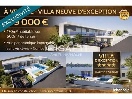 villa 7 pièces 170 m²