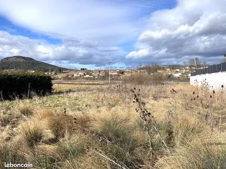 terrain 1200 m² lantriac