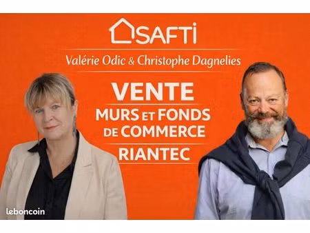 fonds de commerce 207 m² riantec