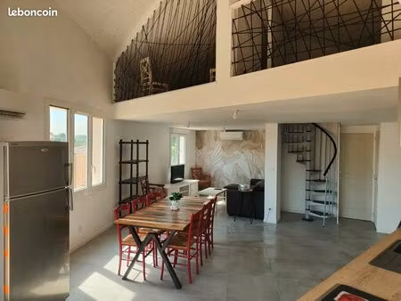 belle villa duplex mitoyenne neuve avec jardin