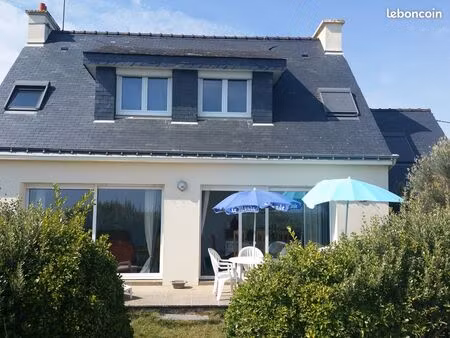 villa front de mer à damgan à 10m de la plage de sable sans route à traverser