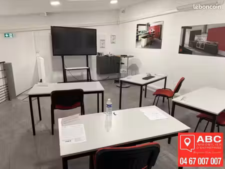 bureaux 374 m² cabestany