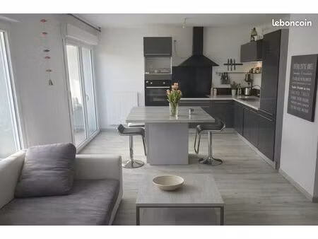 appartement 47 m² avec terrasse  jardin et garage à allonzier-la-caille
