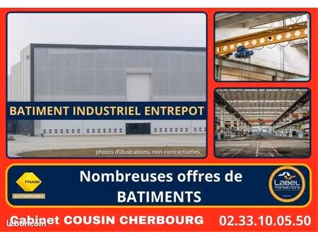 local industriel 2 000 m²