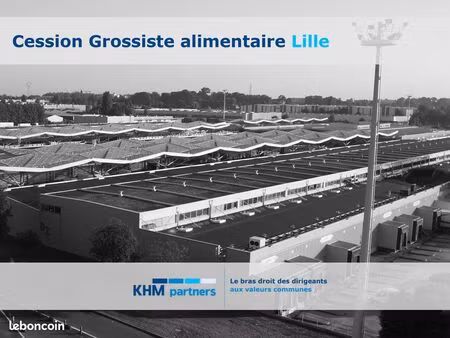 cession fdc grossiste alimentaire pour épiciers  bouchers et restaurateurs