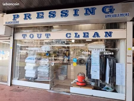 vente fond de commerce pressing traditionnel