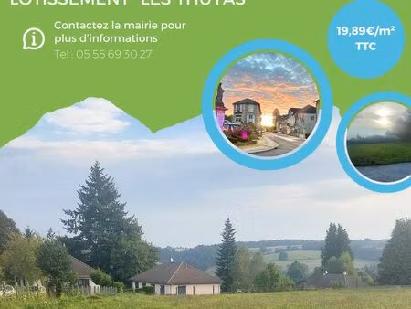 terrains lotis à bâtir