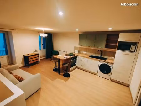 studio meublé 37m²