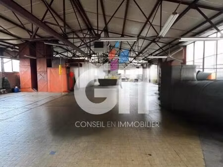 local d'activité 800 m²