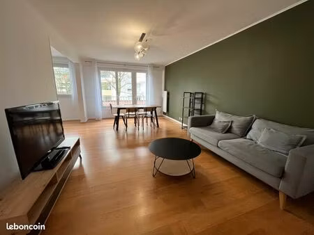 t3 meublé lumineux avec parking – 70 m² – résidence sécurisée