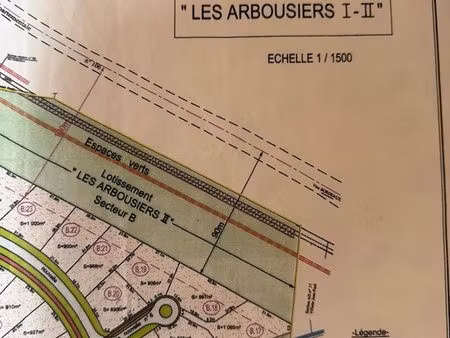 vends terrain viabilise