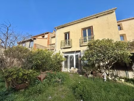 maison de village avec fort potentiel – 4 chambres – parcelle 341 m² – villeneuve-la-riviè