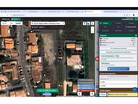 terrain à vendre la gueriniere