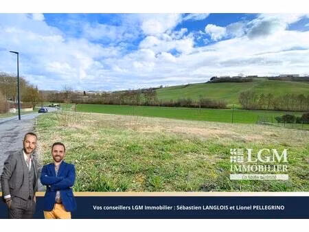 labastide paumes 31230  terrain de 1436m2 constructible et viabilisé