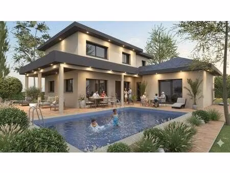 terrain avec maison neuve à vendre